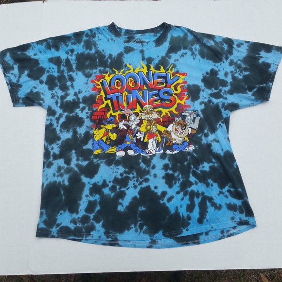 looney tunes tie dye sweatshirt